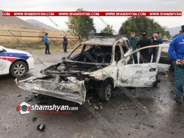 Խոշոր ավտովթար Օձուն-Ստեփանավան ճանապարհին. բախվել են Toyota Camry-ն ու Opel Astra-ն