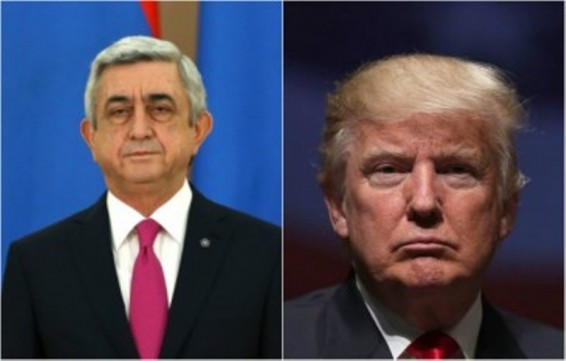 Նախագահ Սերժ Սարգսյանը ցավակցական հեռագիր է հղել ԱՄՆ նախագահ Դոնալդ Թրամփին