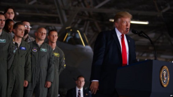 Трамп назвал встречу с военными 