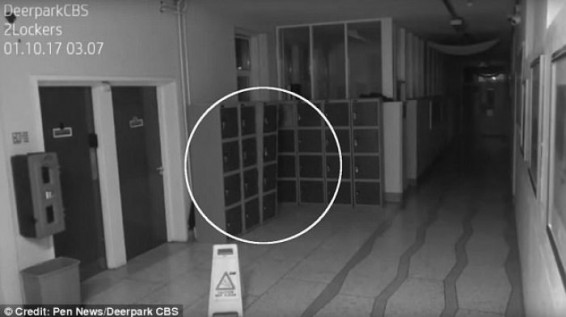 VIDEO: В ирландской школе камеры наблюдения засняли 