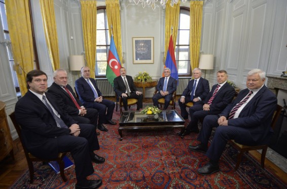 Ժնևում մեկնարկել են Սարգսյան-Ալիև բանակցությունները՝ ԵԱՀԿ ՄԽ համանախագահների մասնակցությամբ