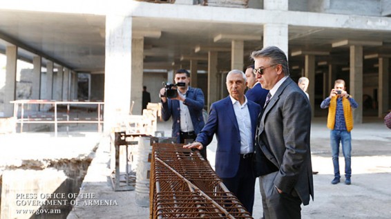 Վարչապետը ծանոթացել է «Դվին» հյուրանոցային համալիրի վերակառուցման աշխատանքների ընթացքին