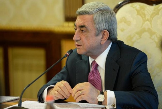 Հայաստանի զինված ուժերը համարվում են երկրի անվտանգության առաջին երաշխավորը. Սերժ Սարգսյան