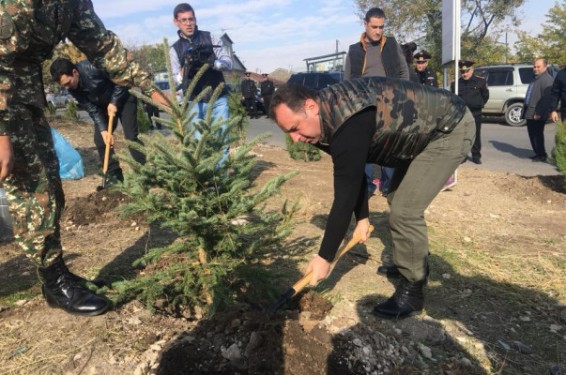 «Եռաբլուր» զինվորական պանթեոնում տնկվել է ավելի քան 2000 ծառ