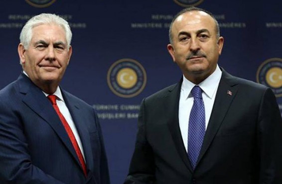 Թուրքիայի արտգործնախարարը հեռախոսազրույց է ունեցել Ռեքս Թիլերսոնի հետ