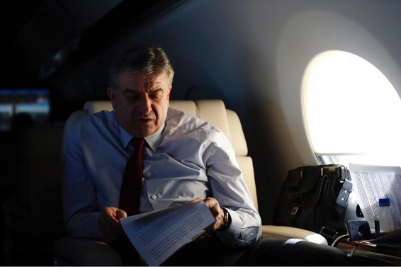Photo. Ինչ օդանավով է թռիչում Կարեն Կարապետյանը