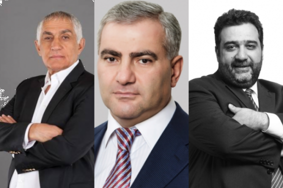 Самвел Карапетян, Гагик Адибекян и Рубен Варданян вошли в рейтинг Forbes 
