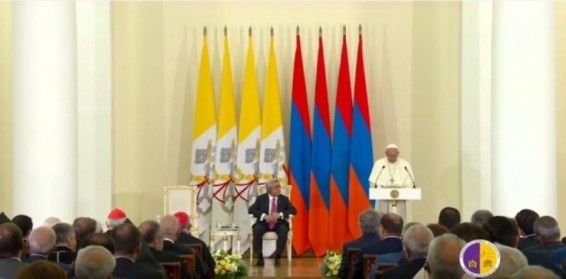 Հայոց Մեծ եղեռնը գլխավորեց անցյալ դարի անմարդկային աղետների տխուր ցուցակը. Հռոմի Պապ
