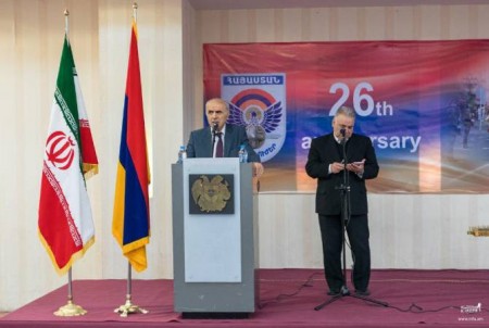 Թեհրանում կայացել է ՀՀ Զինված ուժերի կազմավորման 26-ամյակին նվիրված միջոցառում