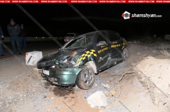 Արագածոտնի մարզում 56-ամյա վարորդը Opel-ով բախվել է բետոնե սյուներին և գլխիվայր շրջվել. վարորդի դին հայտնաբերել են մեքենայից դուրս. Shamshyan.com