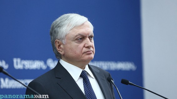 Глава МИД Армении Э. Налбандян: Спекуляции Турции и Азербайджана вокруг Ходжалу отражают лозунг «одна пропаганда – два микрофона»