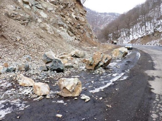 Քարաթափում Ճամբարակ-Իջևան ավտոճանապարհին