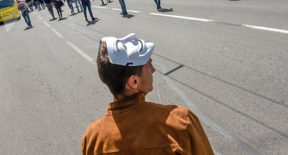 Полиция в Ереване задержала более 60 демонстрантов