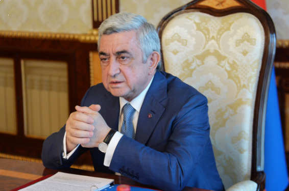 ԱԺ «ՀՀԿ» խմբակցության նիստին մասնակցել է Սերժ Սարգսյանը