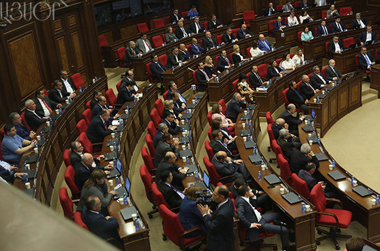 ԱԺ-ում Փաշինյանին հարցեր չտրվեցին
