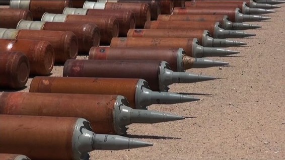 VIDEO: Сирийские военные показали захваченное у боевиков оружие из США и стран НАТО