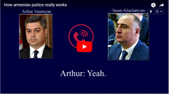 Video. ԱԱԾ պետի և ՀՔԾ պետի հեռախոսազրույցը Քոչարյանի, Խաչատուրովի կալանքի մասին գաղտնալսվել է