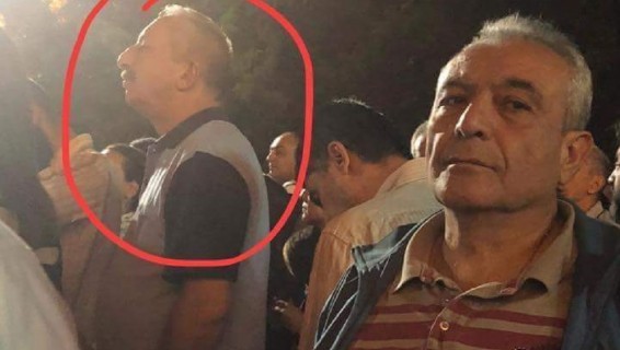 На митинге у парламента Армении был замечен «Ильхам Алиев».