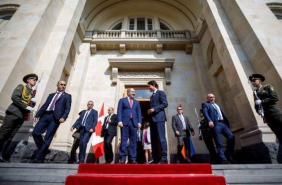 Կանադայի վարչապետ Թրյուդոն շատ արդյունավետ է գնահատել Հայաստանի իր գործընկեր Փաշինյանի հետ հանդիպումները
