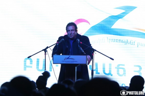 ԲՀԿ քարոզարշավը՝ Աբովյանում, մասնակցում է նաև Գագիկ Ծառուկյանը (ուղիղ)