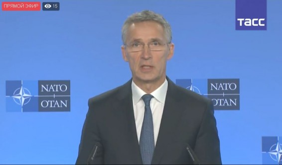 LIVE: Столтенберг выступает с заявлением по итогам заседания Совета Россия - НАТО