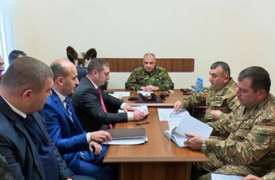 Զինվորական դատախազ Վահե Հարությունյանն ամփոփում է կայազորների դատախազությունների տարեկան գործունեությունը