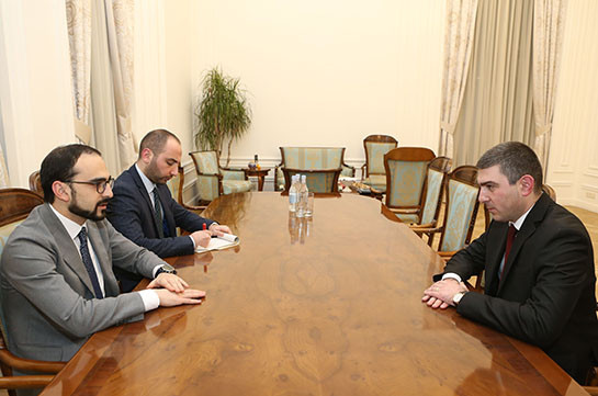 Փոխվարչապետ Տիգրան Ավինյանը Արցախի պետական նախարար Գրիգորի Մարտիրոսյանի հետ քննարկել է համագործակցությունը