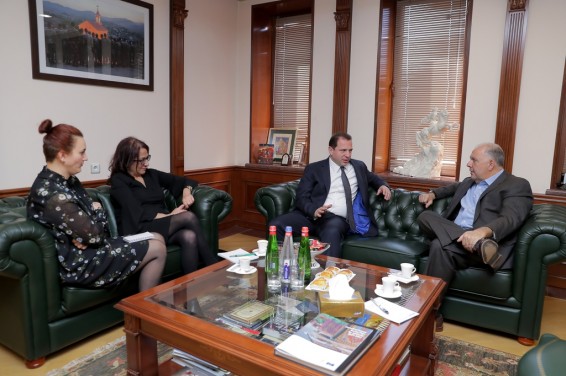 Հանդիպում ՀՀ ՊՆ վարչական համալիրում