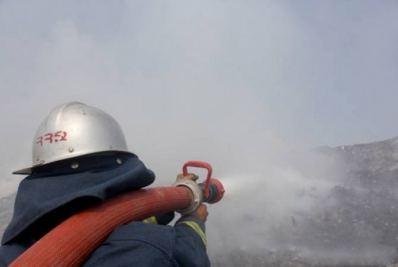 Հրդեհ ավտոտեխսպասարկման կետում