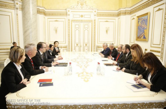 Քննարկվել են ՀՀ կառավարության և Գերմանական զարգացման բանկի միջև համագործակցության ընդլայնմանը վերաբերող հարցեր