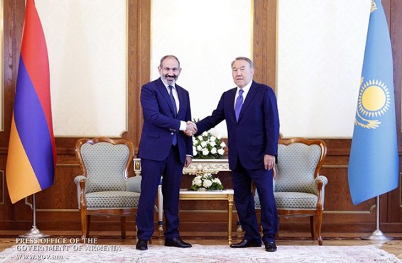 Նիկոլ Փաշինյանն ընդգծել է Ղազախստանի առաջընթացի գործում Նուրսուլթան Նազարբաևի անգերագնահատելի դերակատարումը