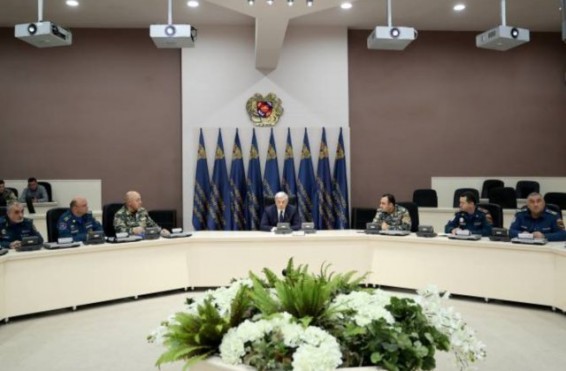 Ֆելիքս Ցոլակյանն անցկացրել է ՀՀ ԱԻՆ փրկարար ծառայության ամենշաբաթյա ընդլայնված խորհրդակցությունը