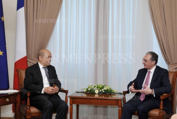 Մնացականյանը Ֆրանսիայի ԱԳ նախարարի հետ կքննարկի ԼՂ խնդիրը. Ֆրանսիայի ԱԳՆ