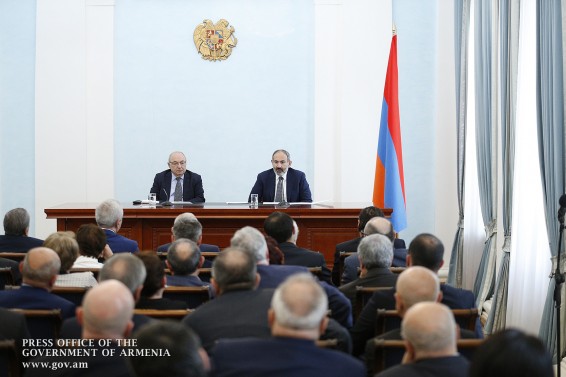 Վարչապետ Փաշինյանը հանդիպում է ունեցել Հանրային խորհրդի անդամների հետ