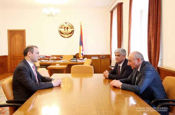 Բակո Սահակյանը և ՀՀ ԱԽ քարտուղարը քննարկել են անվտանգության ոլորտում հայկական 2 երկրների փոխգործակցությանը վերաբերող մի շարք հարցեր