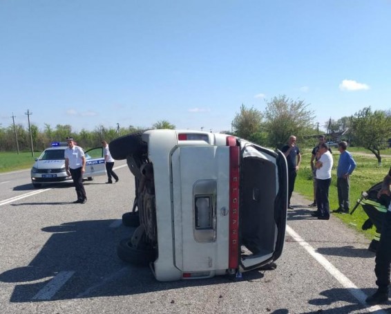 Ստավրոպոլում շրջվել է Երևանից ուղևորվող մինիվենը, տուժածները ՀՀ քաղաքացիներ են