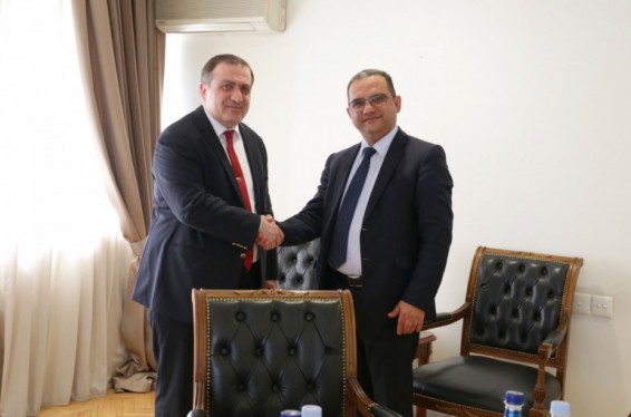 Տիգրան Խաչատրյանը Վրաստանի դեսպանի հետ քննարկել է տնտեսական փոխգործակցության ամրապնդման հնարավորությունները