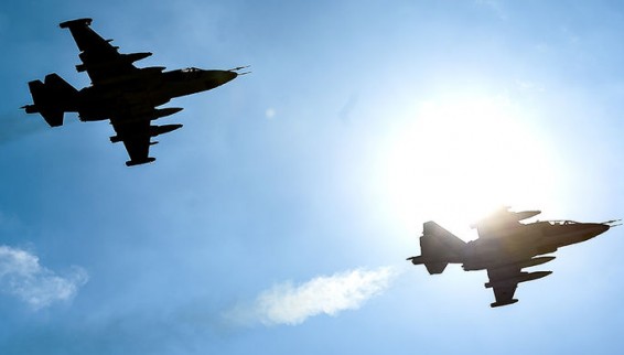 Су-25 разбился на Северном Казвказе