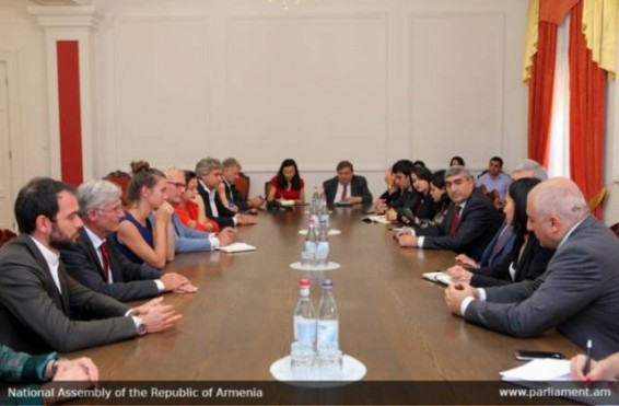 Հայաստանի և Բելգիայի խորհրդարանների պատգամավորները քննարկել են տնտեսական հարաբերության մասին հարցեր