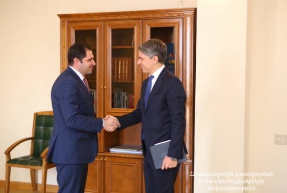Սուրեն Պապիկյանն ընդունել է ՄԱԶԾ պատվիրակությանը