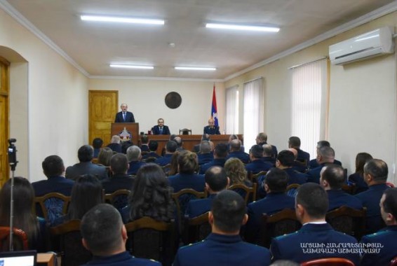 Бако Саакян принял участие в торжественном мероприятии, посвященном Дню прокуратуры