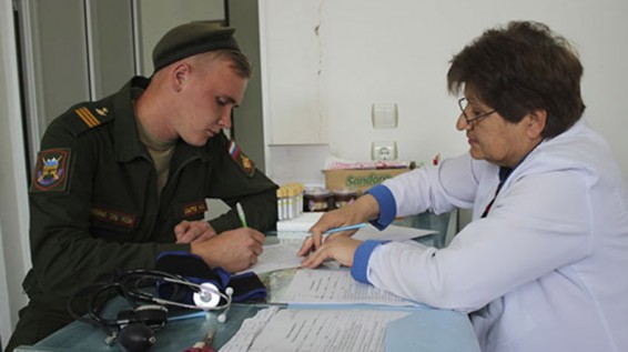 В Армении организованы мероприятия по профилактике простудных заболеваний среди военнослужащих ЮВО