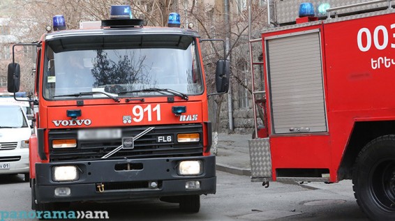 Քաջարանում կրպակ է այրվել