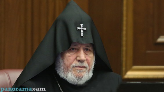 Католикос всех армян Гарегин Второй выразил соболезнования президенту Казахстана