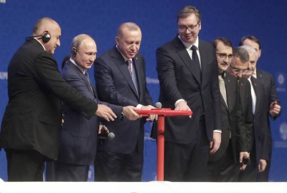 Путин и Эрдоган официально запустили работу газопровода 