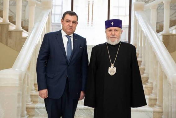 Католикос Всех Армян Гарегин II принял председателя ВСС