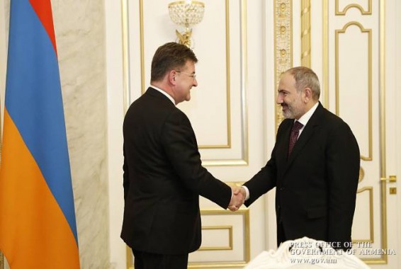 Премьер-министр Армении принял министра иностранных дел и по делам Европы Словакии