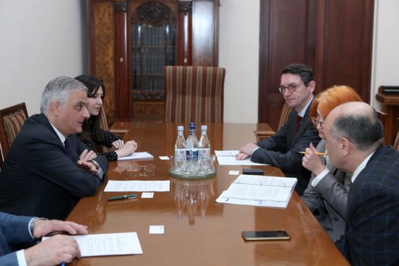 Փոխվարչապետ Մհեր Գրիգորյանն ընդունել է Միջազգային ֆինանսական կորպորացիայի տարածաշրջանային փոխնախագահին