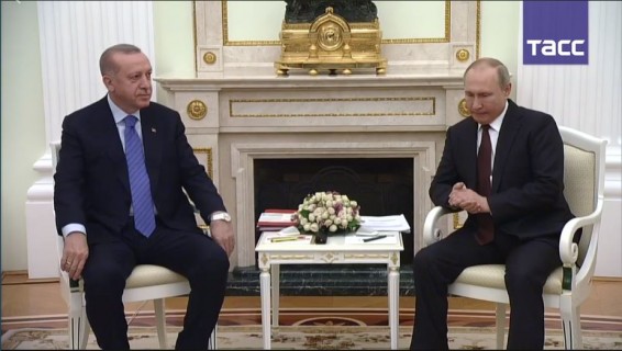LIVE: Владимир Путин проводит переговоры с Эрдоганом