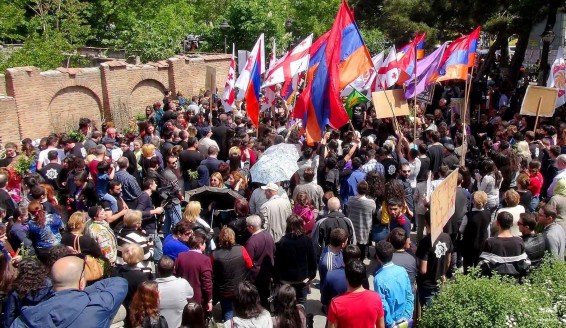 Վրաստանում կայացավ Հայոց ցեղասպանության 101-րդ տարելիցին նվիրված միջոցառումները
